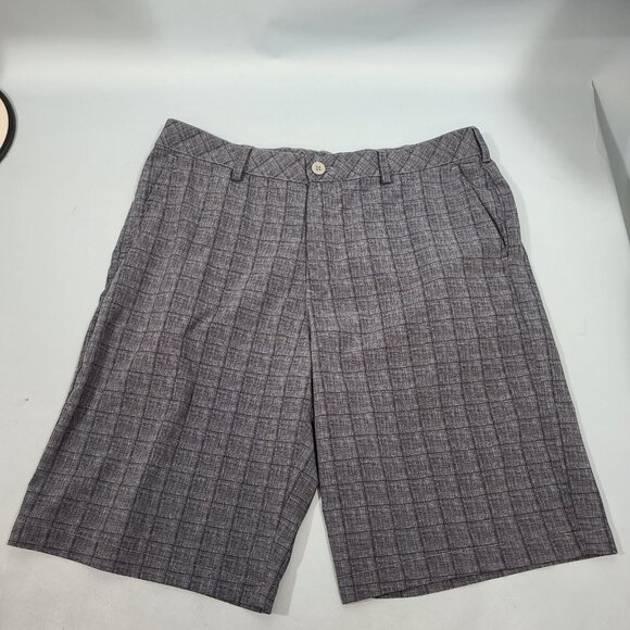 Izod Golf 10" Shorts Men's Size 34 Grey - Picture 1 of 6